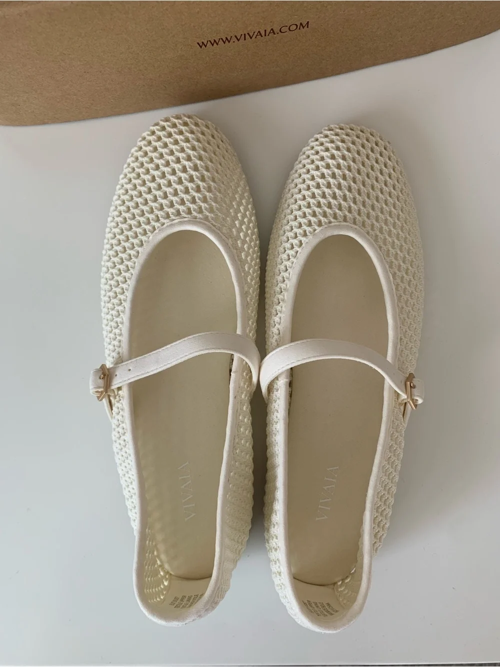 VIVAIA Almond-toe Mary Janes (Nelly)